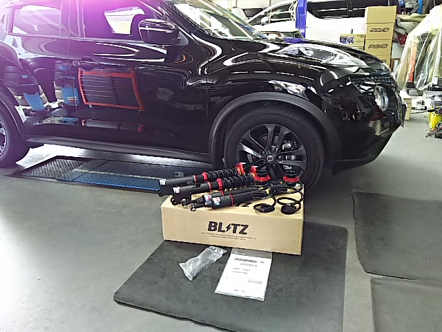 ジューク Blitz Zz R車高調 グランドスラム ホットロッド